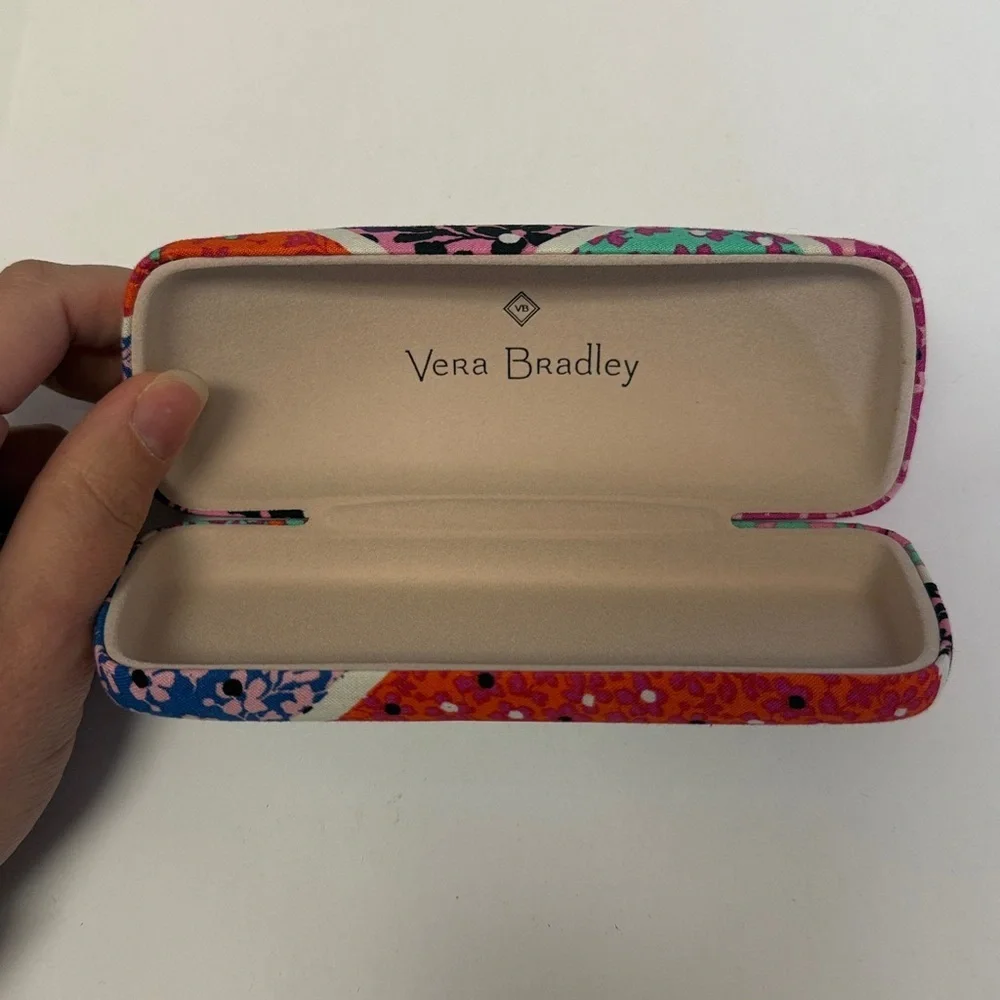 NWT Vera Bradley Modern Medley Kids Optical Case - Pink and Purple Floral